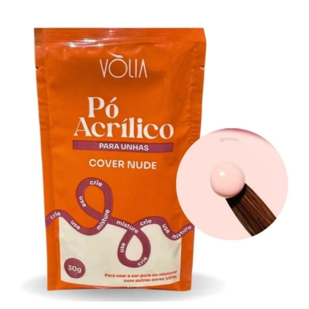 Pó Acrílico Volia Cover Nude 30g