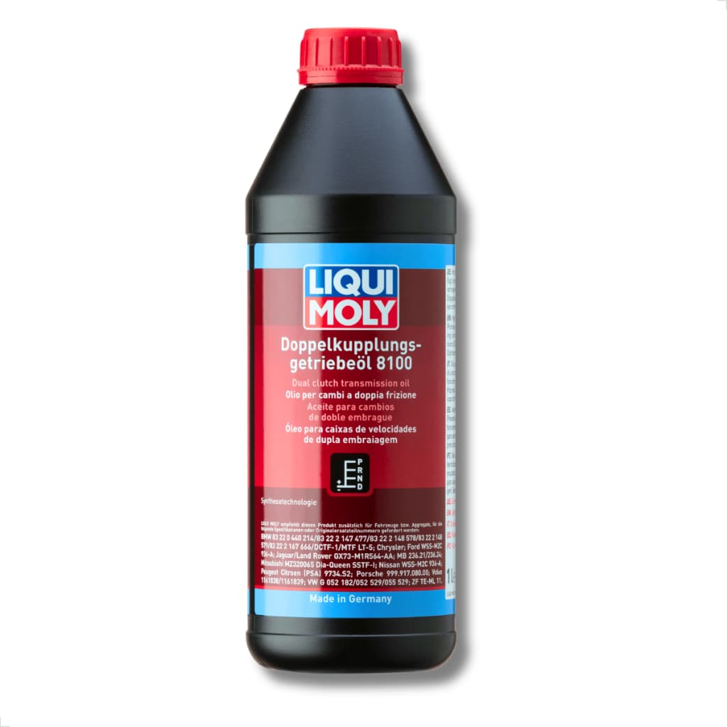 Óleo Câmbio Dupla Embreagem Liqui Moly DCT 8100 Sintético 1L DSG VW Audi Powershift Ford Porsche GT3