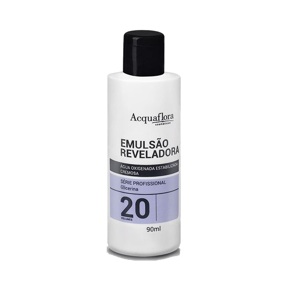 Água Oxigenada Acquaflora 20 Volumes 90ml