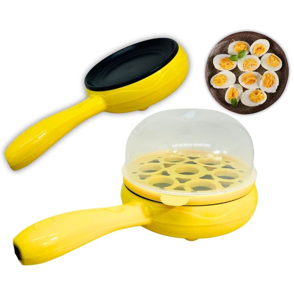 Frigideira E Cozedor De Ovos A Vapor Caseira Para Cozinha Não Gruda O Alimento Na Superfície 220V