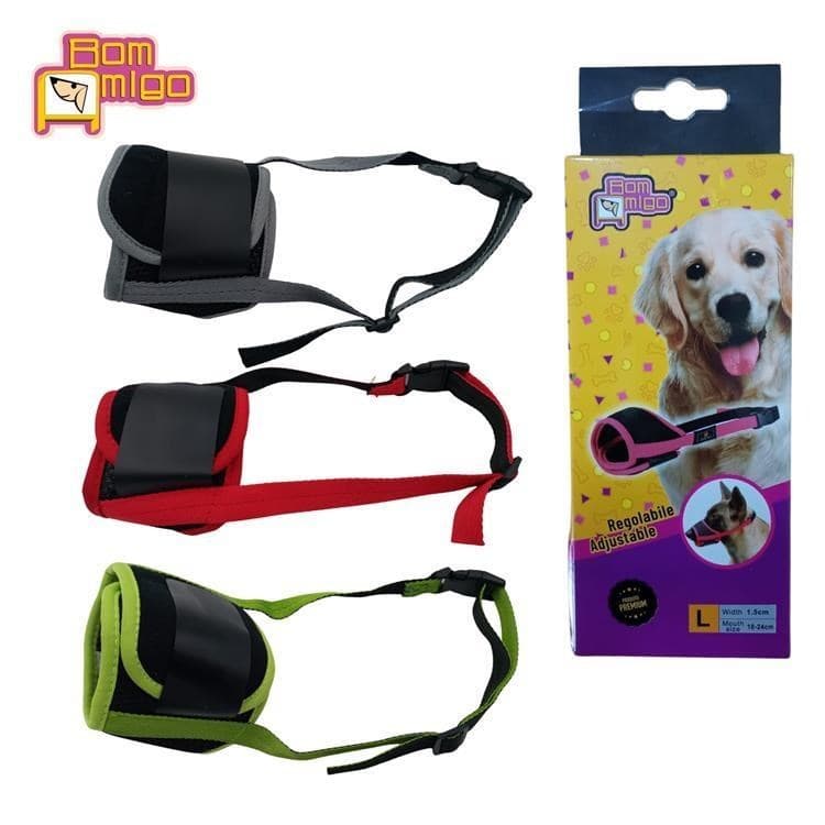 Focinheira para cachorro cães com regulagem confortável Stylo