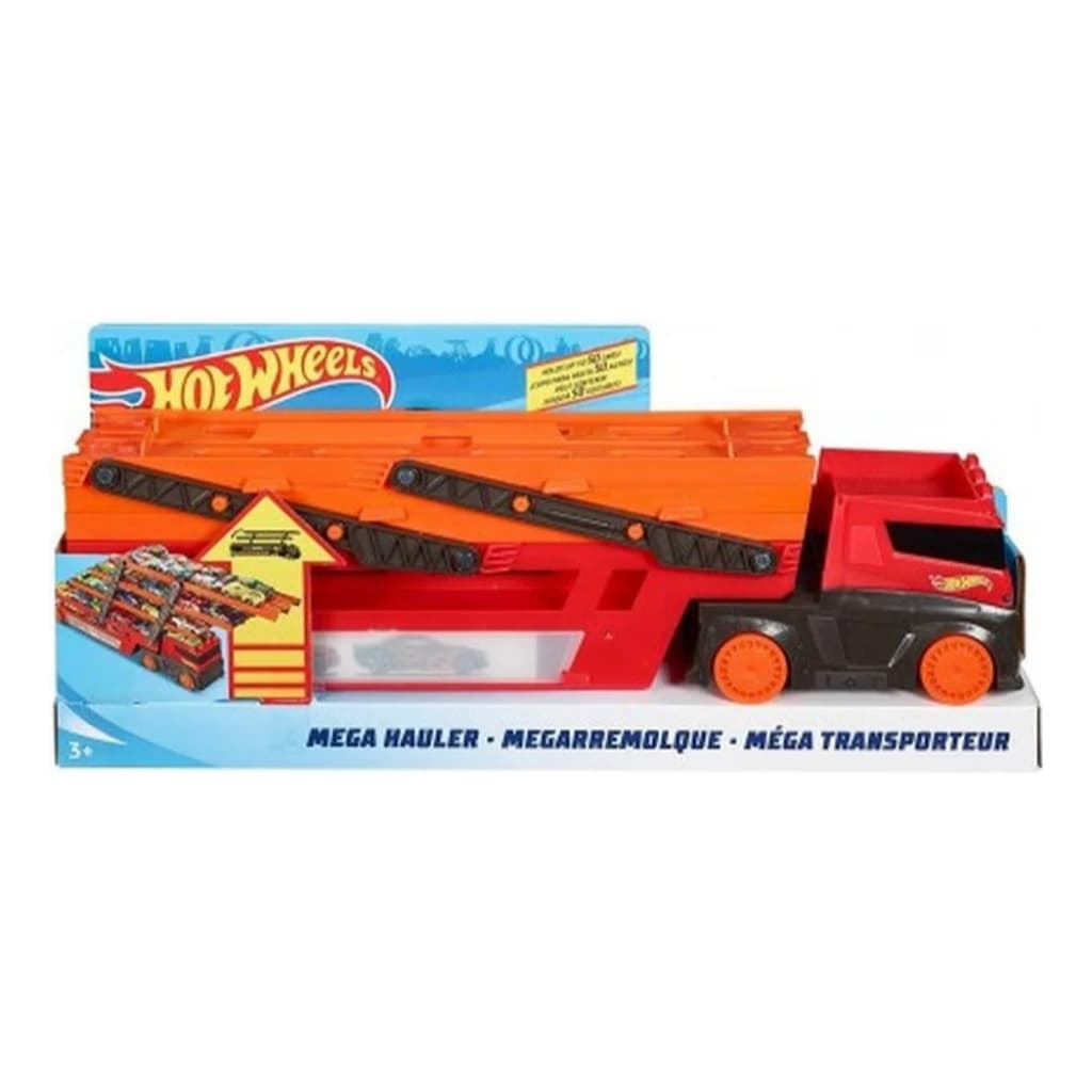 Caminhão Mega Reboque City Hot Wheels Mattel