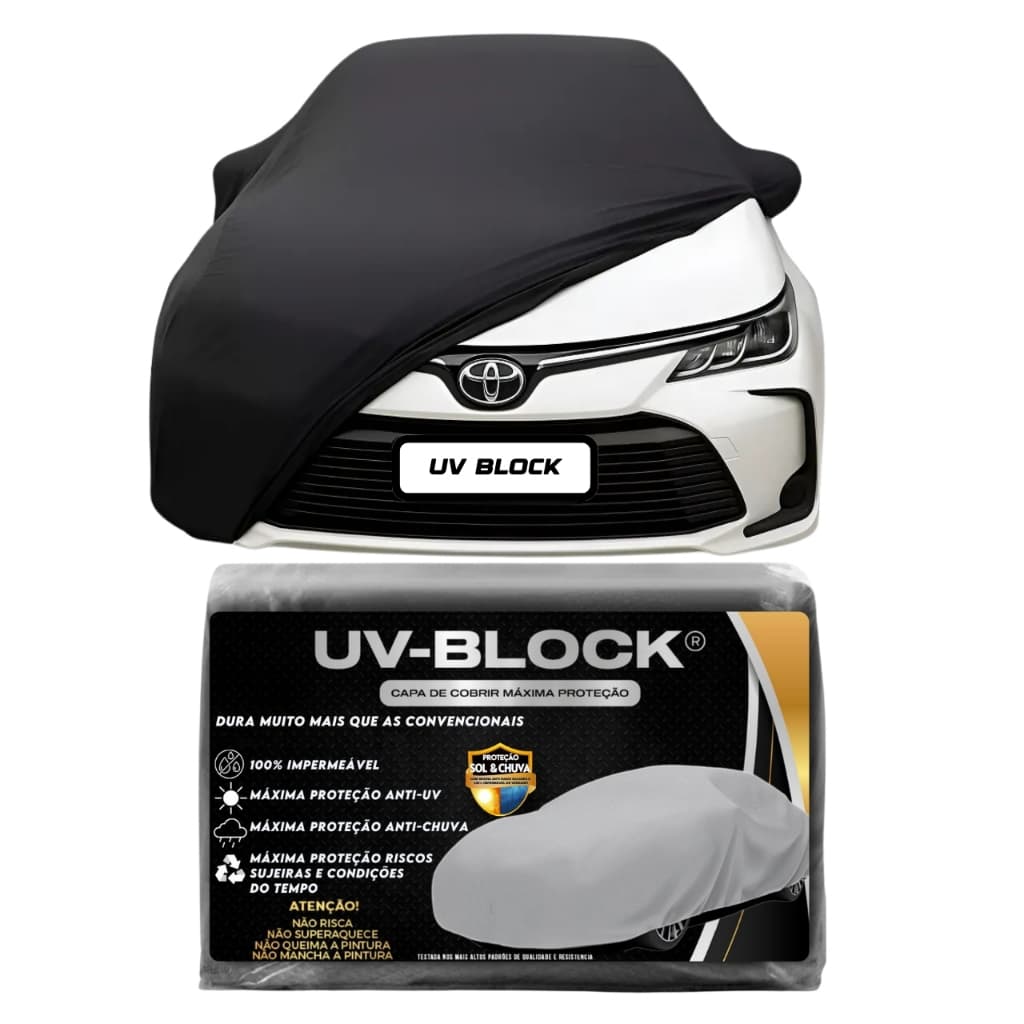 Capa De Cobrir Carro Em Couro 100% Impermeável