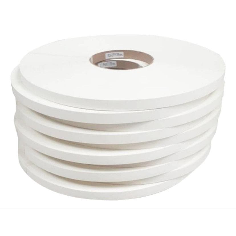 FITA DE BORDA BRANCO TX 35mm x 300 Metros  - P/ ACABAMENTO DE MOVEIS