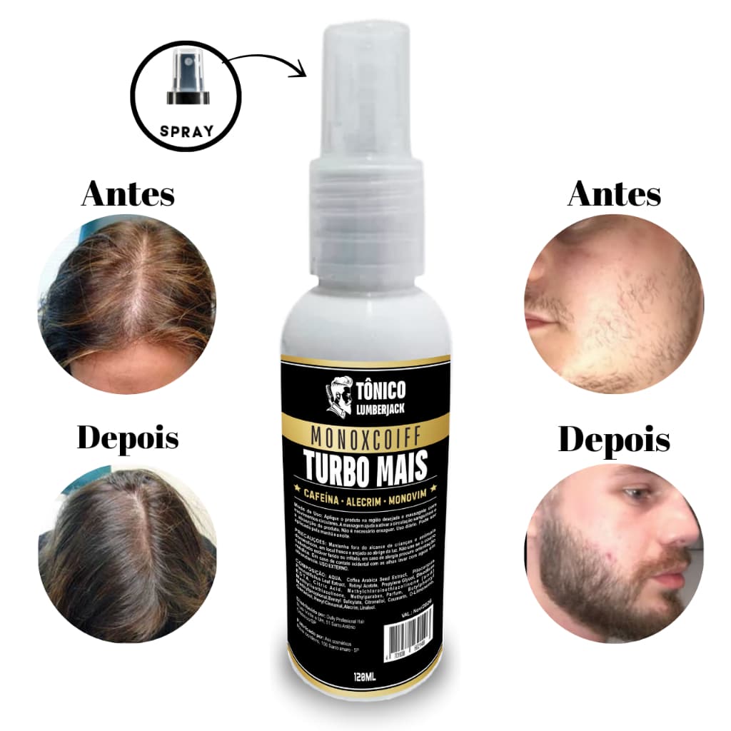 Serum Crescimento Rápido – Barba, Cabelo e Sobrancelha Antiqueda