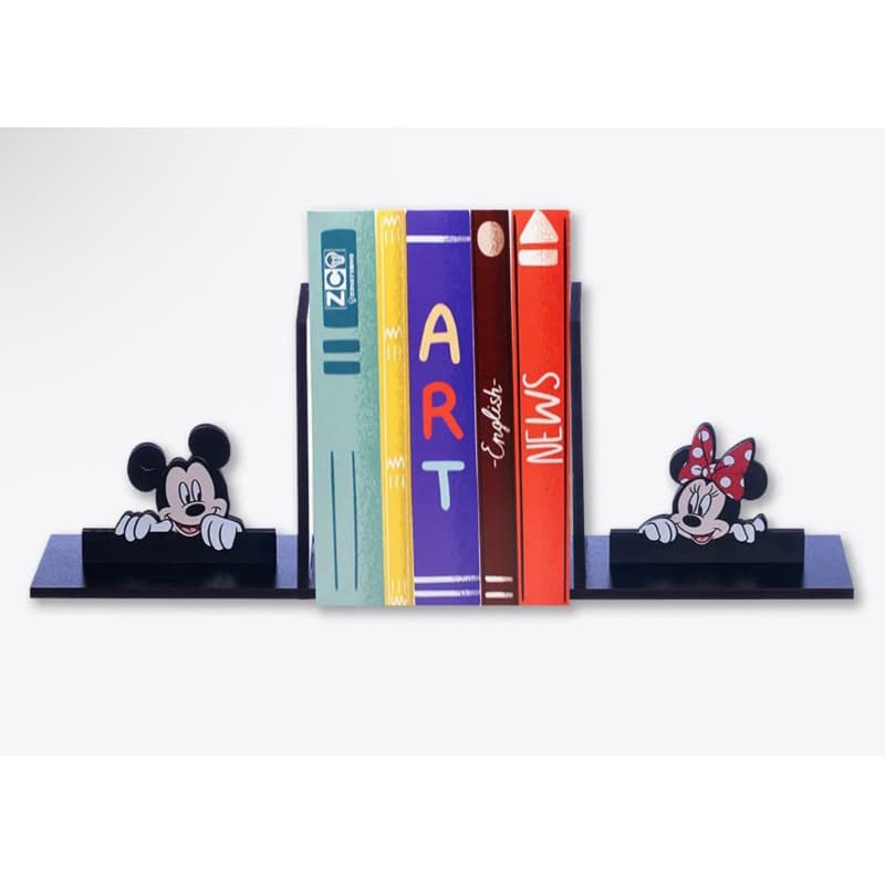 Aparador de Livros Mickey e Minnie - Disney - Zona Criativa