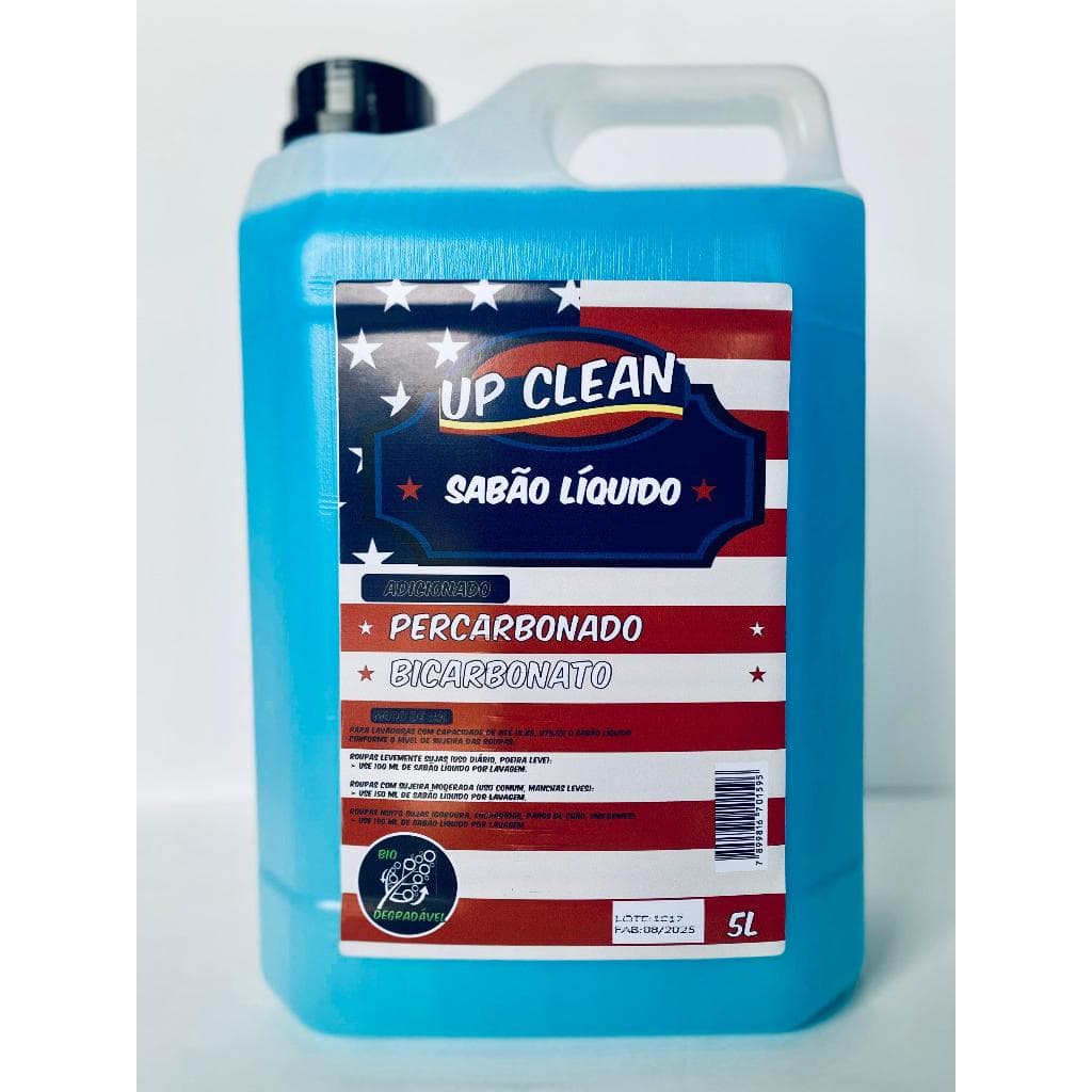 Sabão Liquido para maquina de lavar com Percarbonato e Bicarbonato 5L TOP 1