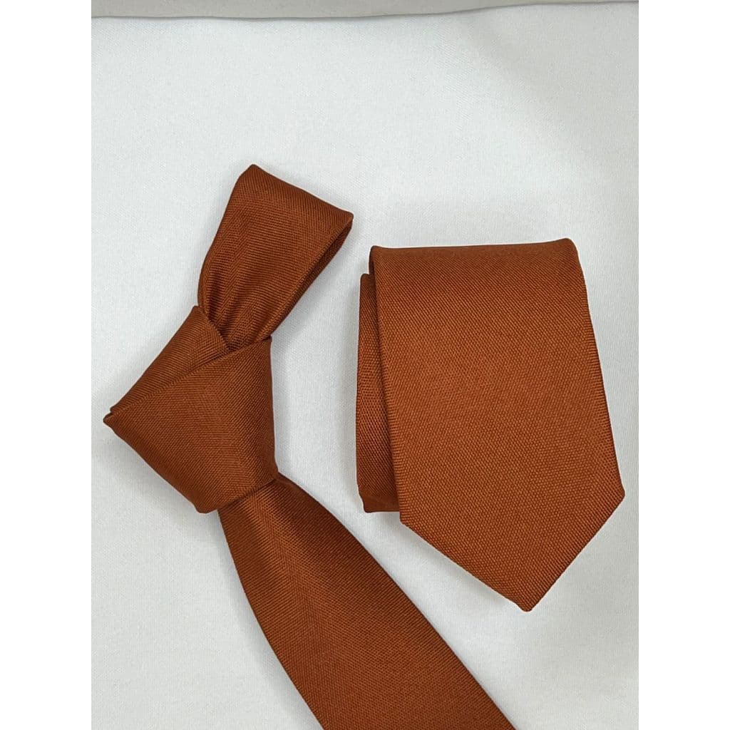 Gravata masculina sim terracota  media R11,90 acima de 4 unidades - Verificar na página da loja!!!