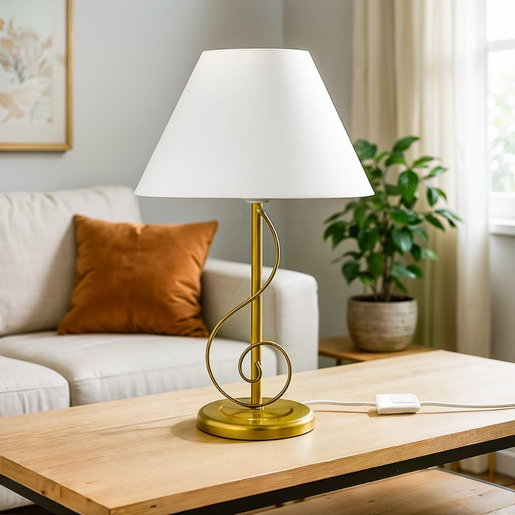 Abajur de mesa decoração sala escritorio