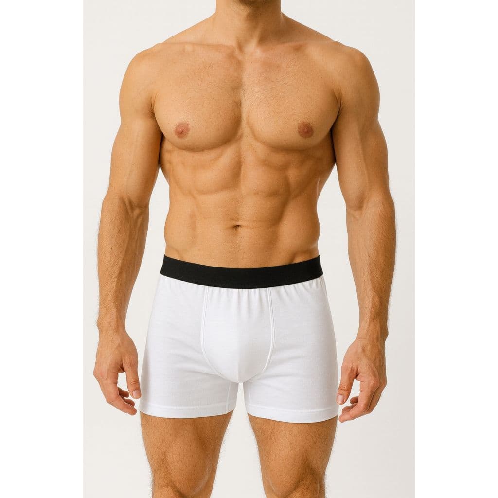 Kit 6 Cuecas Boxer Masculinas Algodão Elastano – Conforto e Durabilidade
