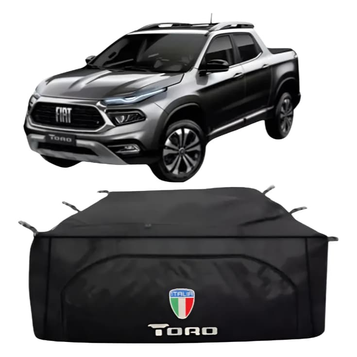 Bolsa Para Caçamba Fiat Toro Bag Mala Impermeável 840 Litros