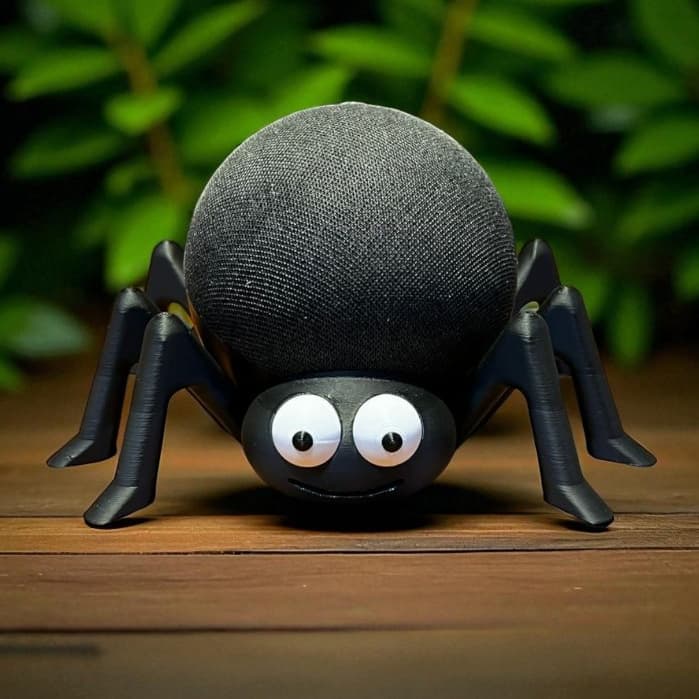 Suporte Alexa Echo Dot 4° 5° Geração - Porta Alexa- Modelo Aranha - Impressão 3D- Decoração moderna