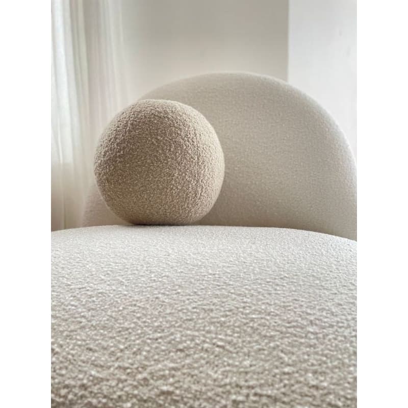 Almofada Bola Boucle Luxo
