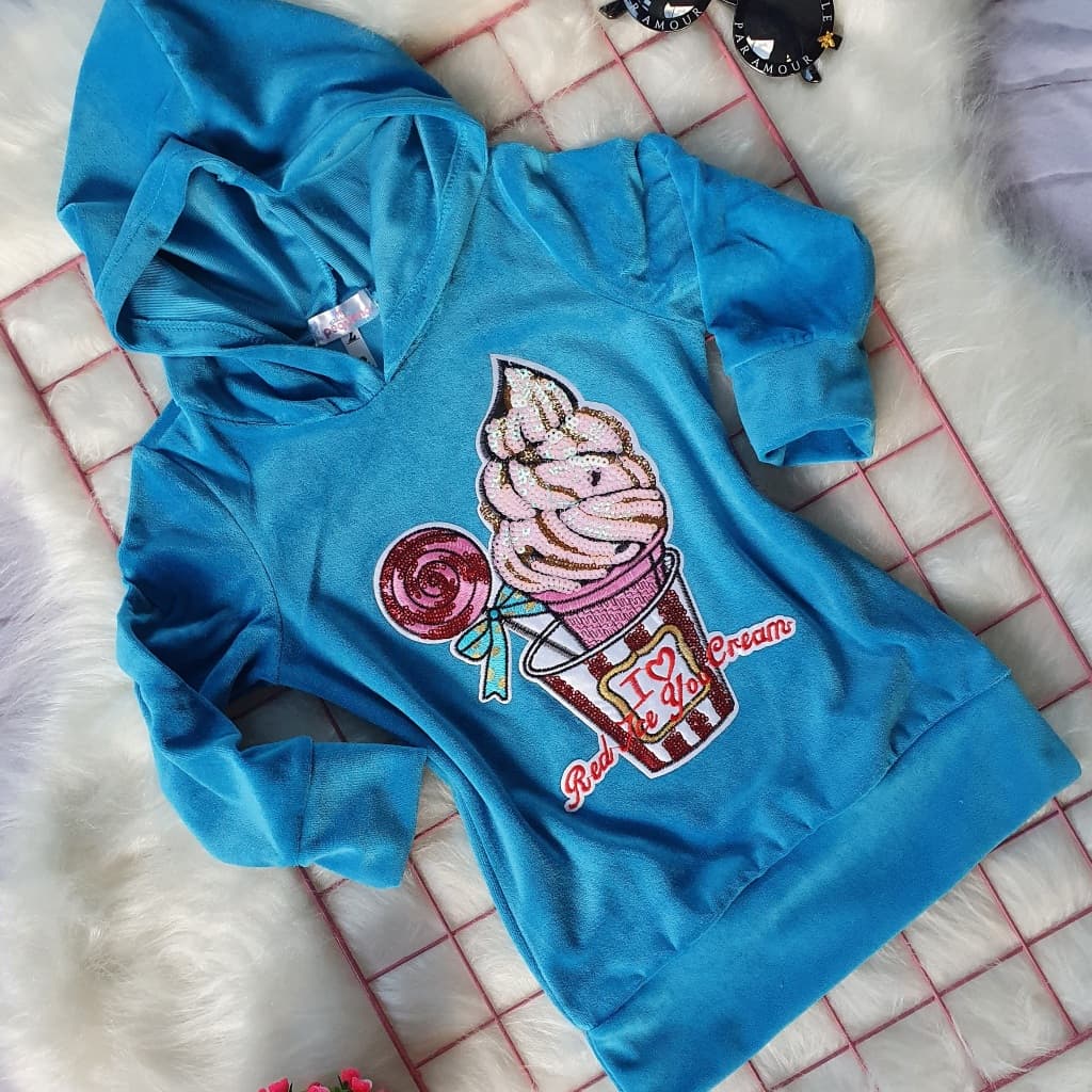 Vestido Infantil Menina Manga Longa Moda Blogueirinha Bebê Plush Bordado Luxo