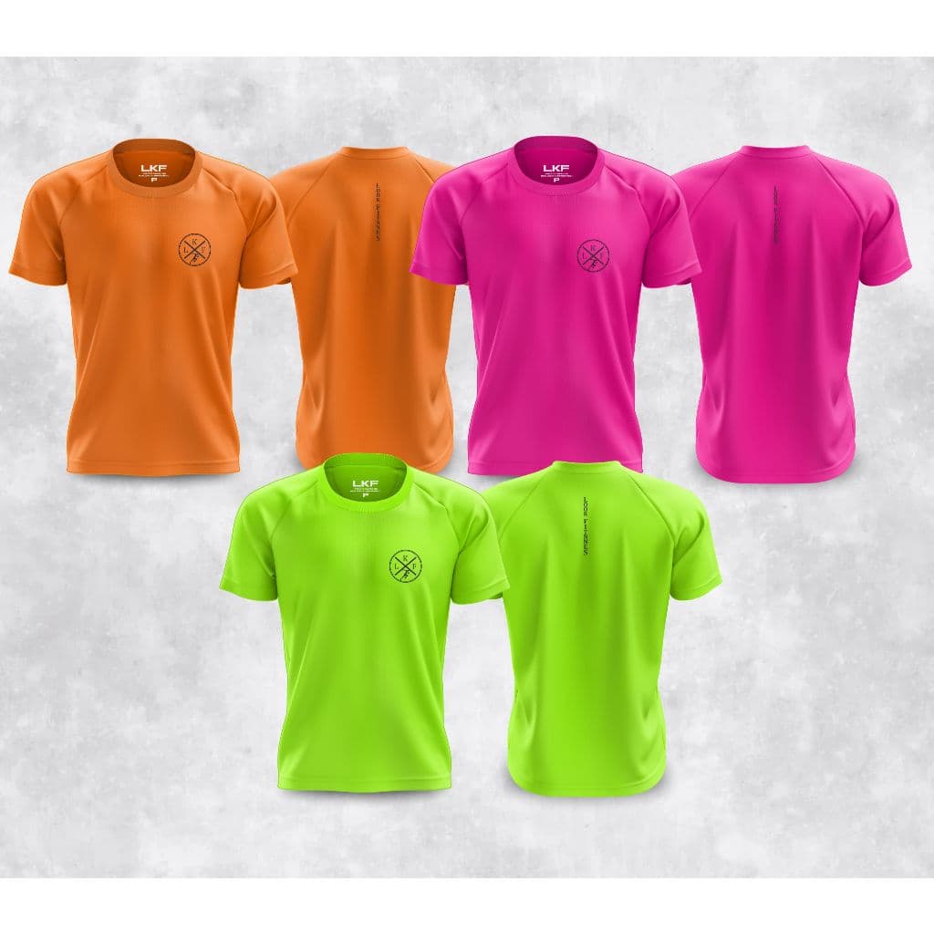 Kit 3 Camisas Esportivas Dry Fit - Academia Treino Musculação - Look Fitness