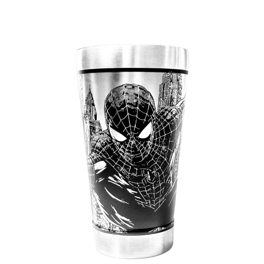 Copo Térmico 473Ml Personalizado GRAVAÇÃO a Laser PREMIUM Fã Homem Aranha 2