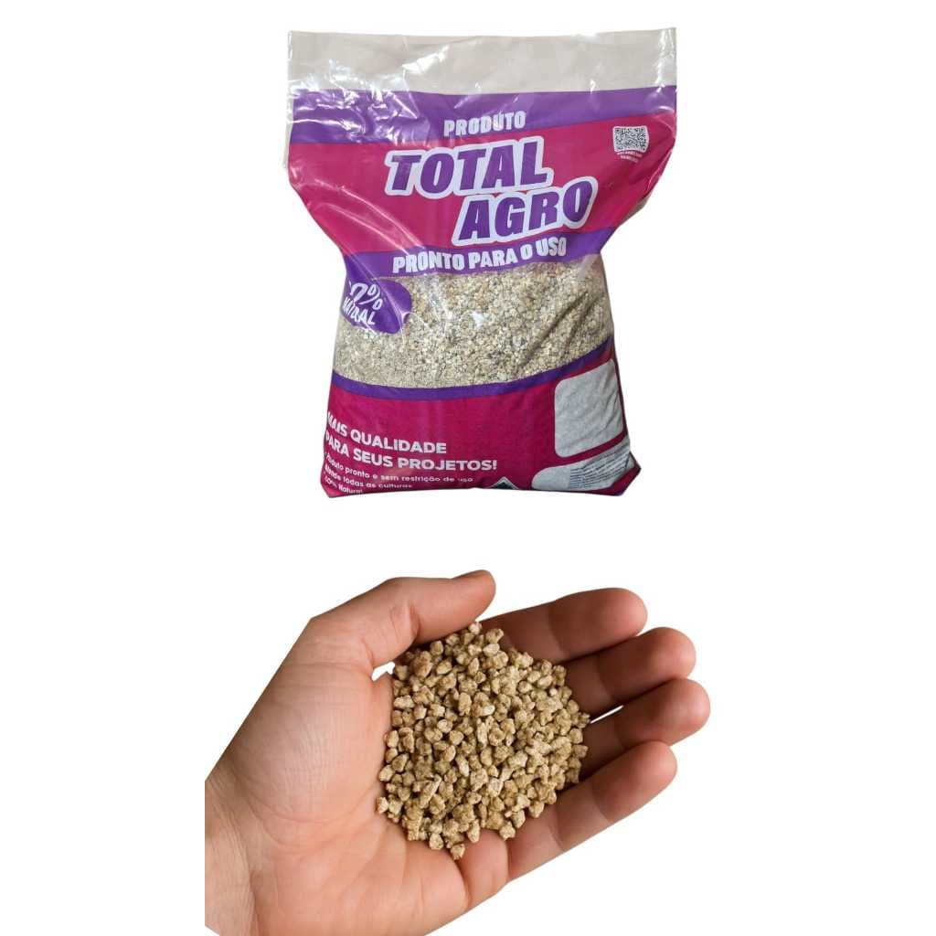 Vermiculita 5 Litros Total Agro