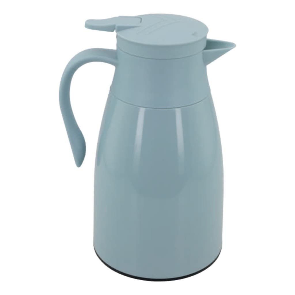 Garrafa Térmica Bule c/ Gatilho Vidro 1 Litro Café Chá Leite Unitermi Excelente Qualidade