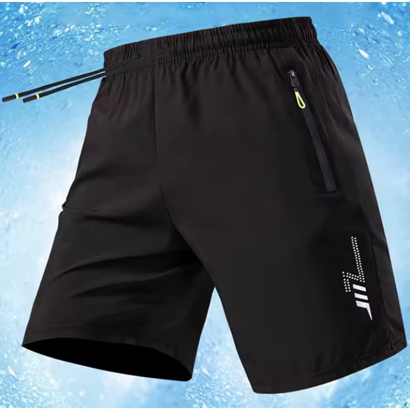 Bermuda Masculina Seda gelada importada. Com ziper nos bolsos. P M G GG