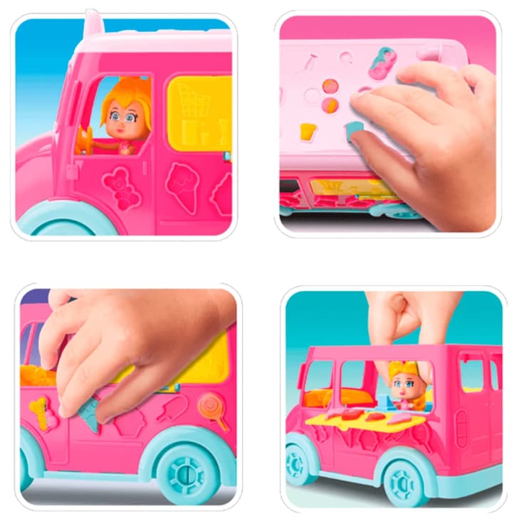 Food Truck de Brinquedo Sorveteria - Dia das crianças - Brinquedo de Massinha