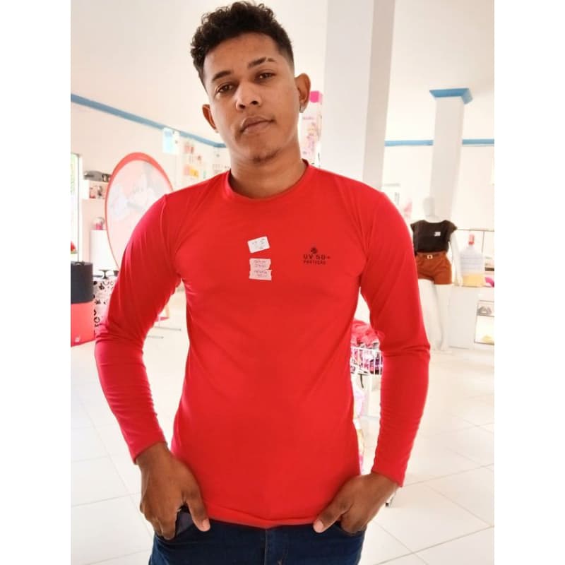 camisa térmica proteção UV
