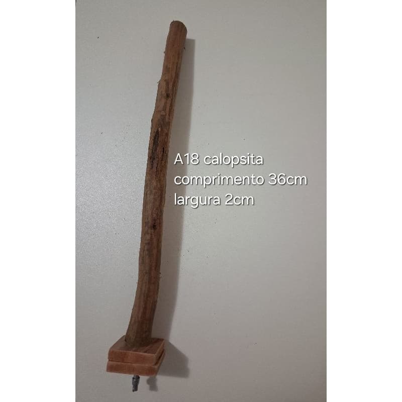 poleiro para calopsita, rosela, ring neck, pássaro preto, sabiá,  trinca ferro,  pixarro, poleiro natural pássaros A18