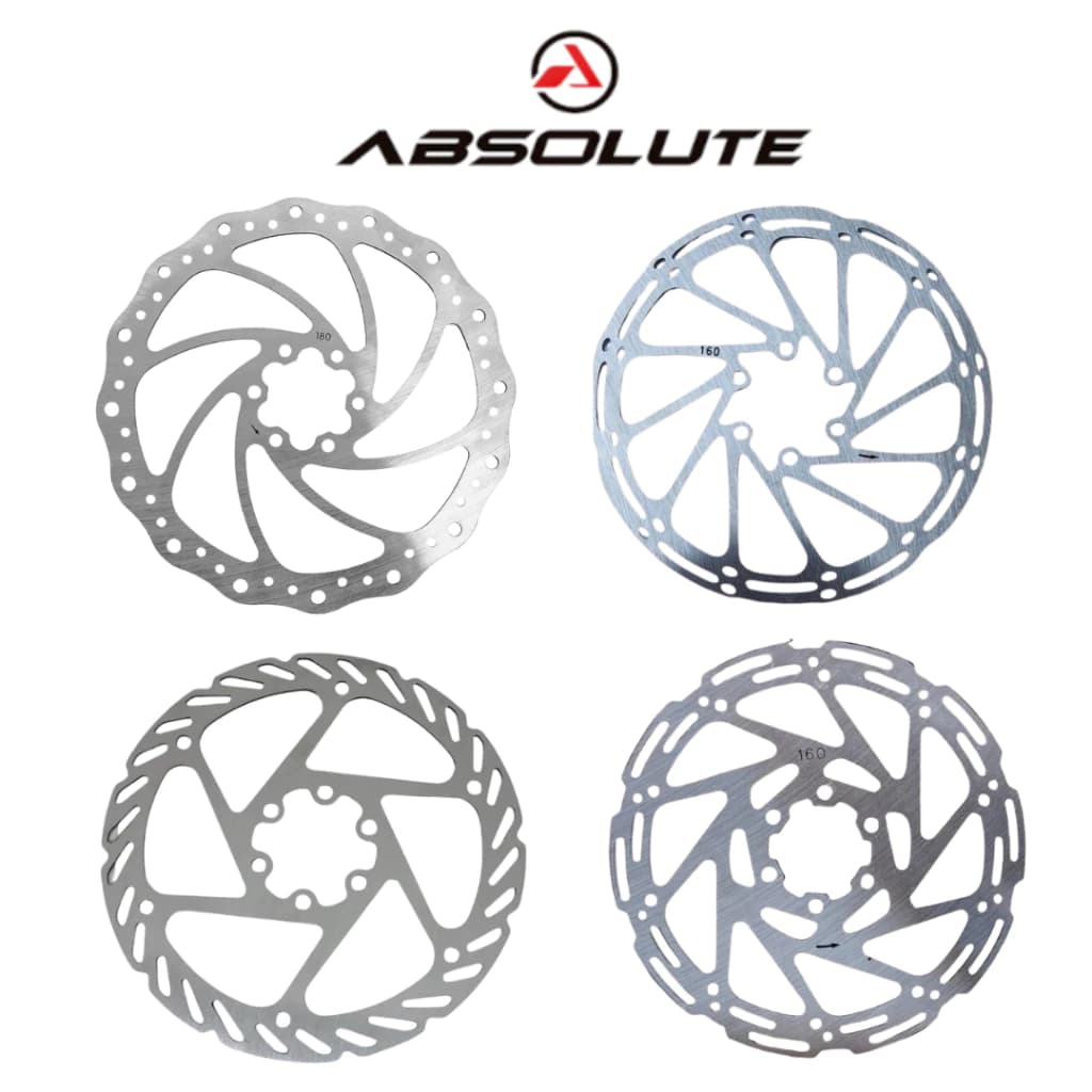 DISCO DE FREIO ROTOR BIKE 160mm - marca ABSOLUTE
