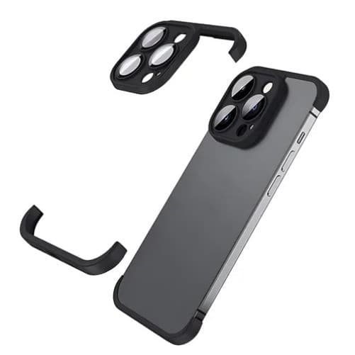 Capa Bumper Tpu Para iPhone Genérica Protetor De Celular