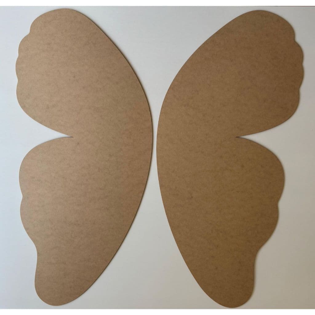 Decoração de Parede em MDF Borboleta Grande 90cm + 41cm Cada Asa – Artesanato Decorativo