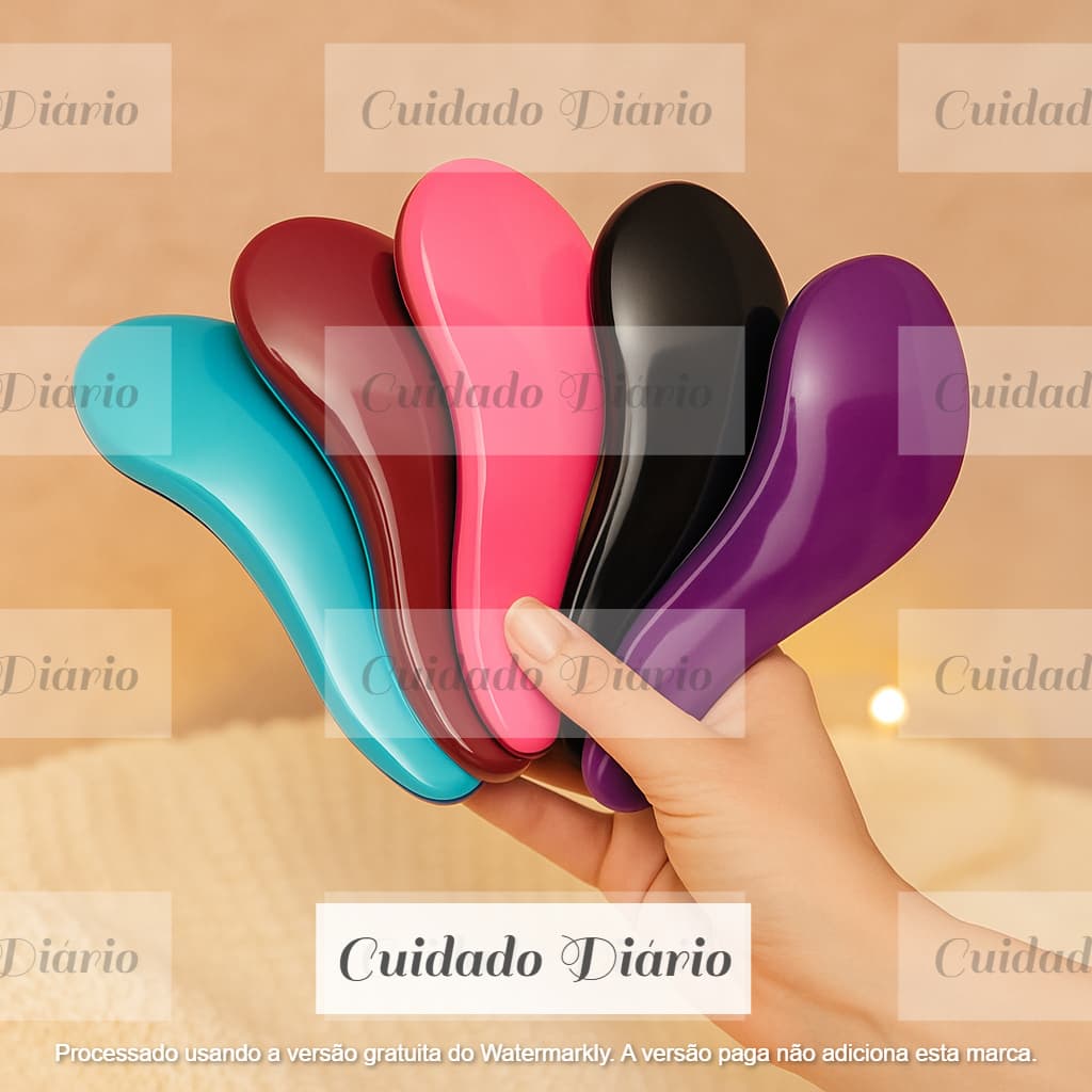 Escova de Cabelo magica portátil