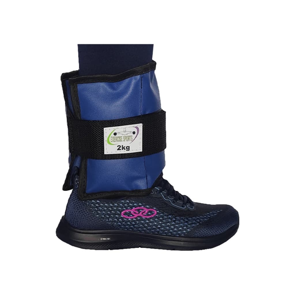 Caneleira Peso 2kg Par Capota Marítima Azul Academia Crossfit Fitness Treinos de Força e Resistência