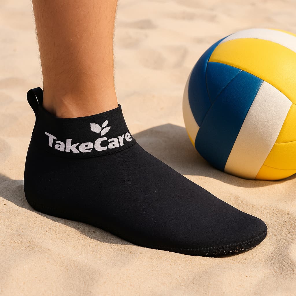 Meia Sapatilha Neoprene Praia Beach Tennis Vôlei Antiderrapante