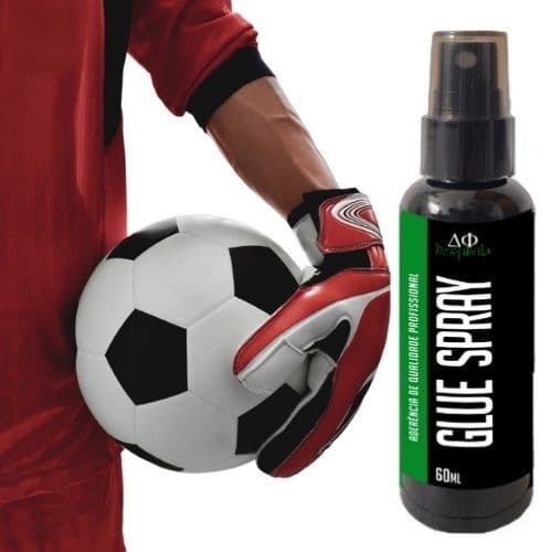Grip Spray Luva Goleiro 60ml Cola Aderência Profissional