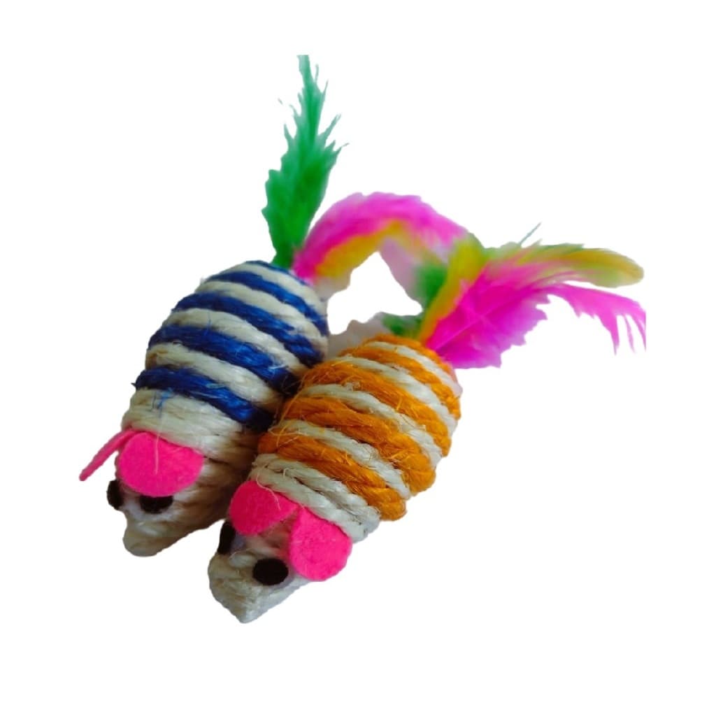 Ratinho De Sisal Para Gato Brinquedo Interativo