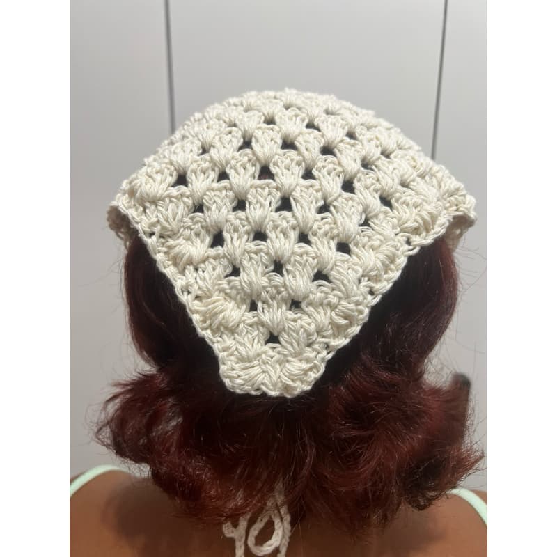Bandana em crochê