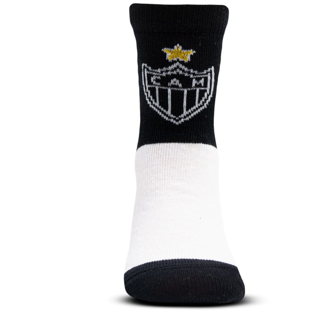 Meia Atlético Mineiro Original Licenciada Esportivo Adulto Infantil Futebol Presente Fiel Torcedor