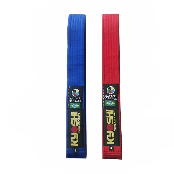 Faixa Karate Padrão Kyoshi Homologada Cbk