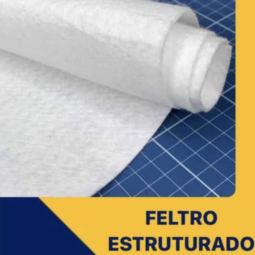 Feltro Estrutural/Manta Estruturante Ober 100% Poliester *venda a partir de 50 cm X 1,45  mt largura