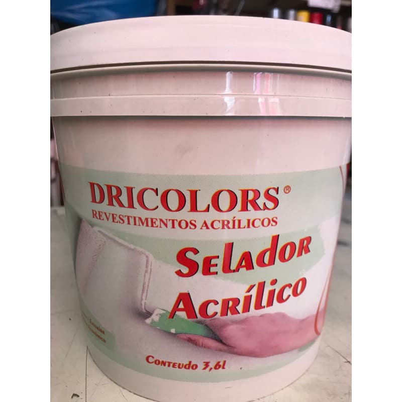 Selador Acrílico para parede de 3,6ml. por  69,90.