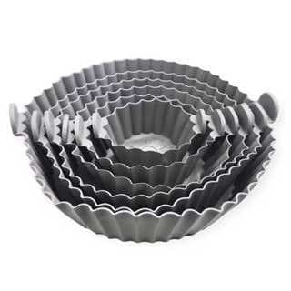 Kit 6 Formas De Silicone Para Air Fryer Forno Microondas Antiaderente