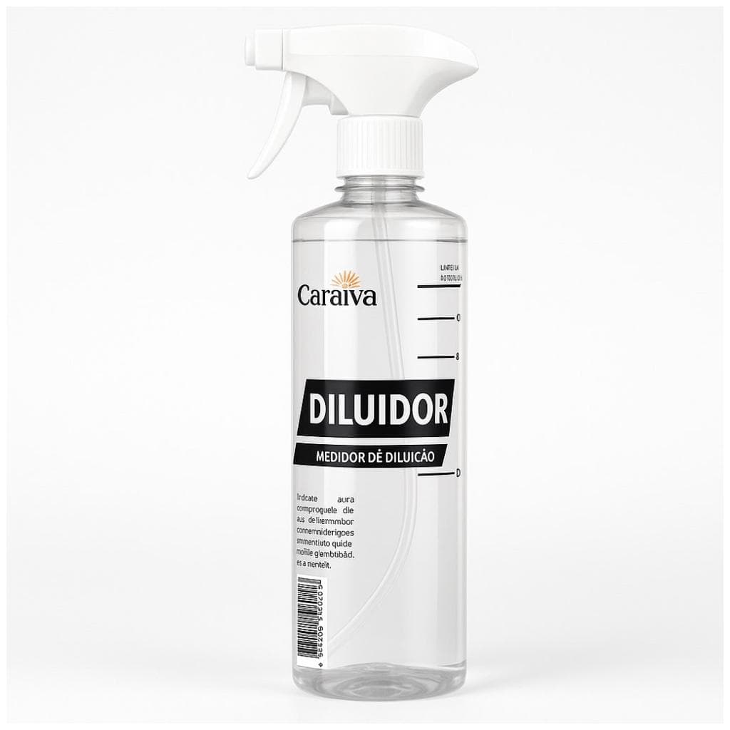 Diluidor Caraíva Pulverizador Gerador De Espuma Medidor De Diluição 500ml