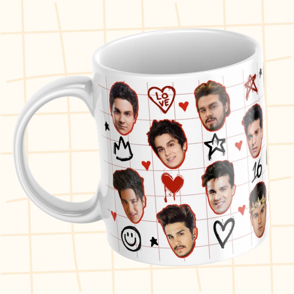 Caneca Luan Santana - Especial 16 anos de carreira ♥