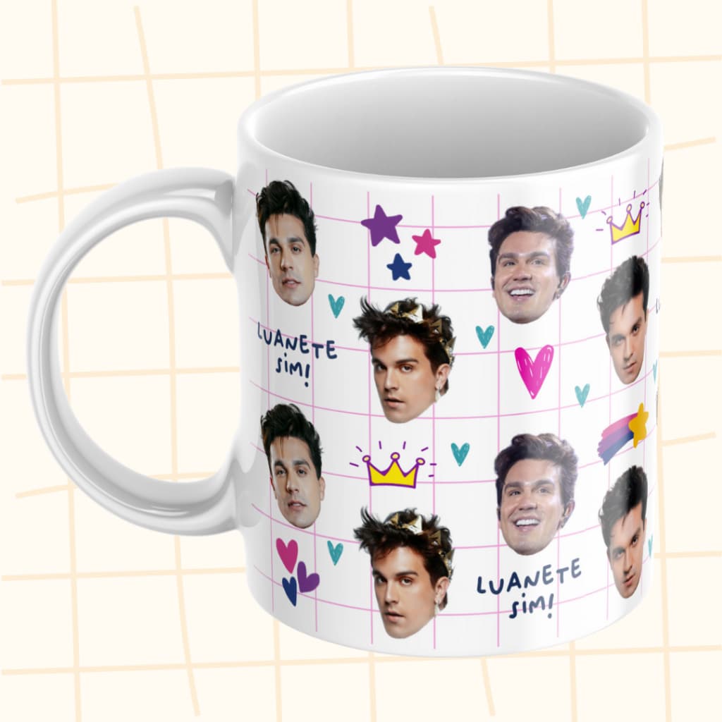 Caneca - Luan Santana - Luanete sim