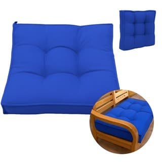 Almofada Futon Novita Linha Luxo Bordado Decoração 45x45 Cm (para canto alemão e palhetes)