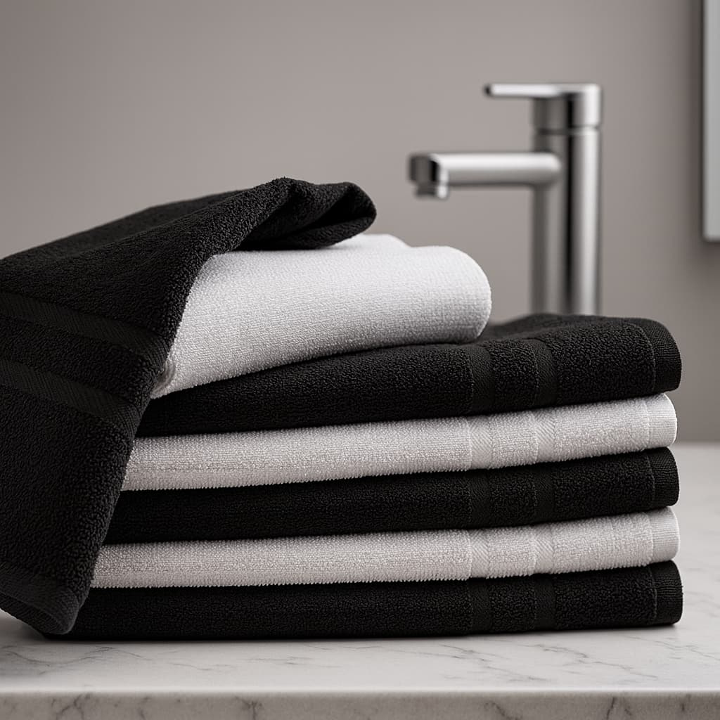 Kit 5 Toalha Salão 40x70cm Toque Macio Alta Absorção e Secagem Rápida