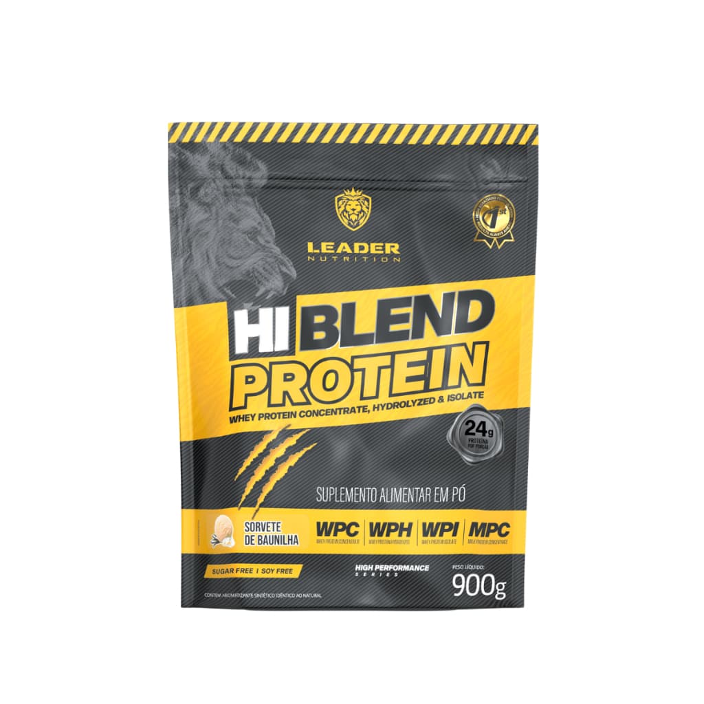 Hi-Blend Protein sem Soja Refil 900g - Leader Nutrition