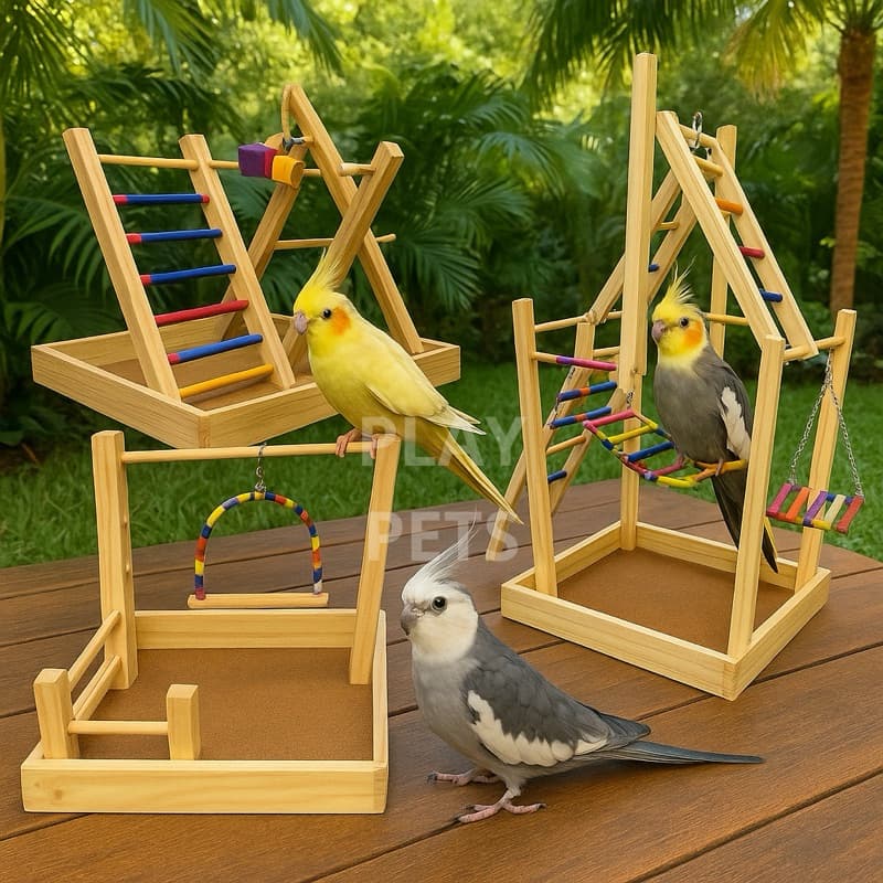 Kit Playground (3 UNIDADES), para Calopsita, Aves