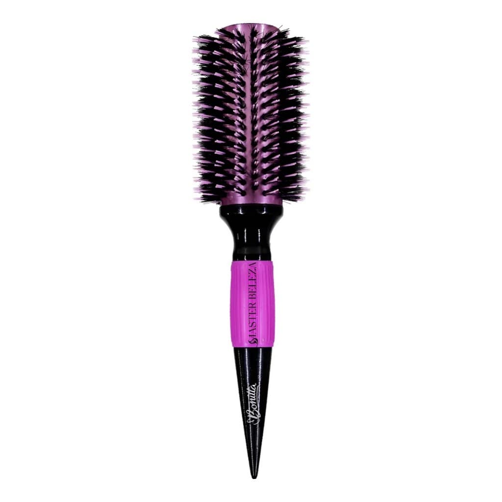Escova De Cabelo Rosa Brilho Marco Boni Linha Bonitta 64mm 694BT
