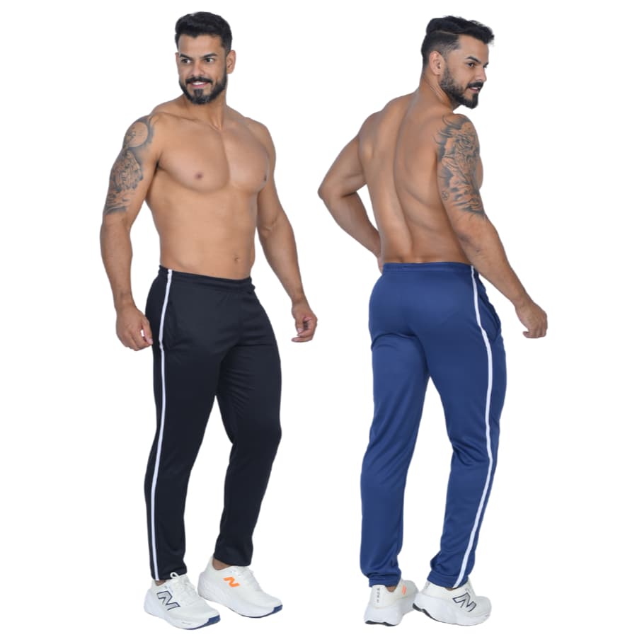 Kit 2 Calça Speed Masculina Cordão e Bolso Exercício Físico Academia