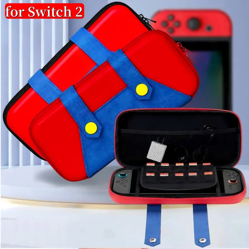 Case Bolsa Estojo Nintendo Switch V1, V2, Light, OLED e Switch 2
